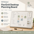 Witbliss™ FlexGrid Desktop Planning Board